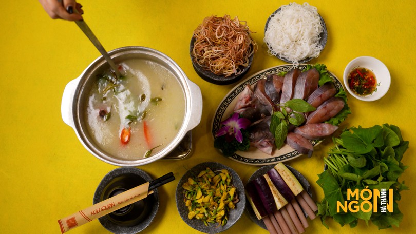 Cá ngạnh nhúng mẻ