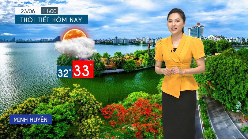 Dự báo thời tiết tối | 23/06/2025