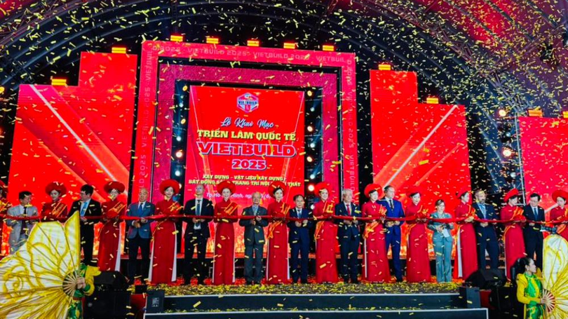 Vietbuild TP.HCM 2025 thu hút gần 600 doanh nghiệp