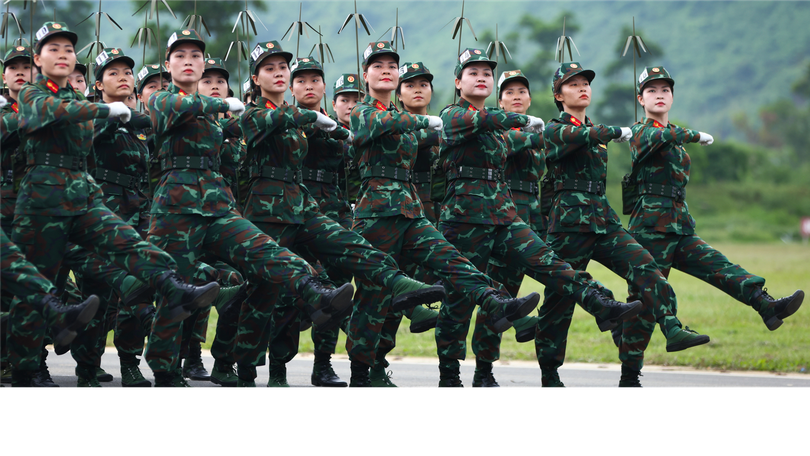 Hợp luyện 'đều, đẹp, chuẩn xác' chuẩn bị cho diễu binh 2/9