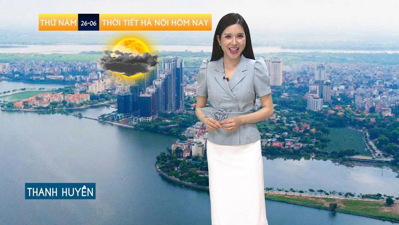 Dự báo thời tiết sáng | 26/06/2025