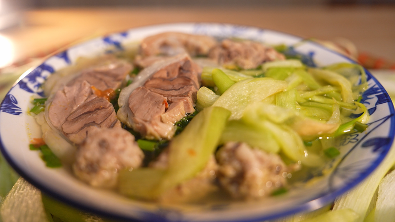 Bún dọc mùng