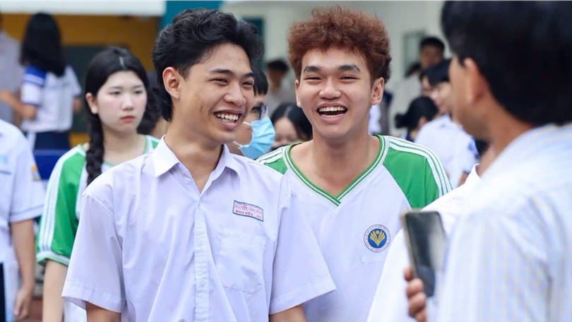Thí sinh hoàn thành bài thi môn tự chọn