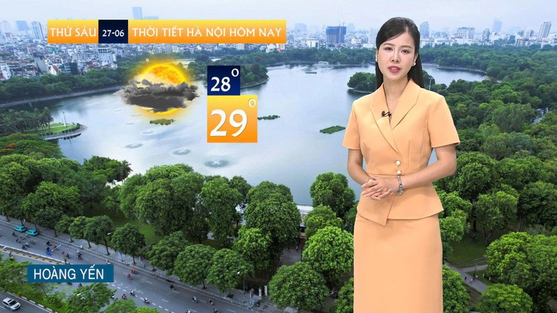 Dự báo thời tiết sáng | 27/06/2025