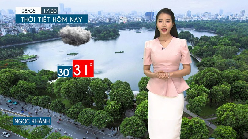 Dự báo thời tiết tối | 28/06/2025