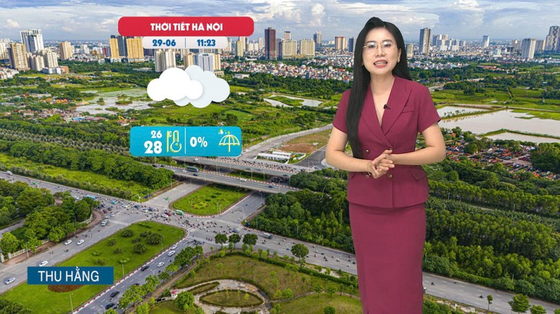 Dự báo thời tiết trưa | 29/06/2025