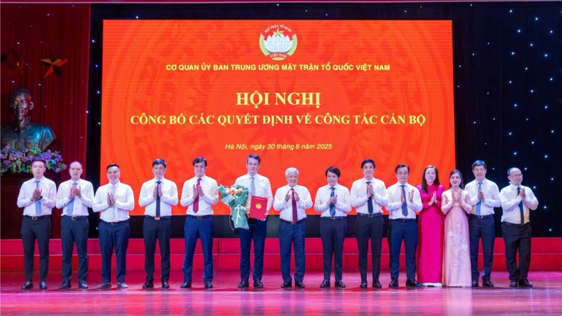 Thành lập 19 ban, đơn vị cơ quan UBTW MTTQ Việt Nam