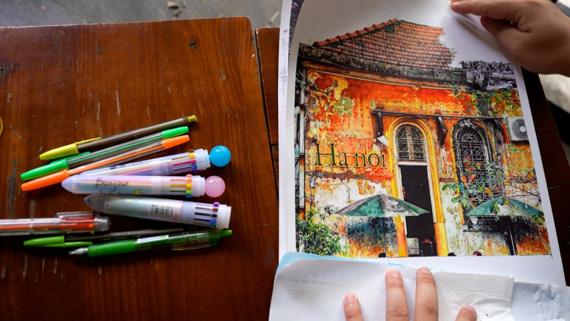 Một Hà Nội trong tranh bút bi | Hà Nội đến để yêu | 01/07/2025