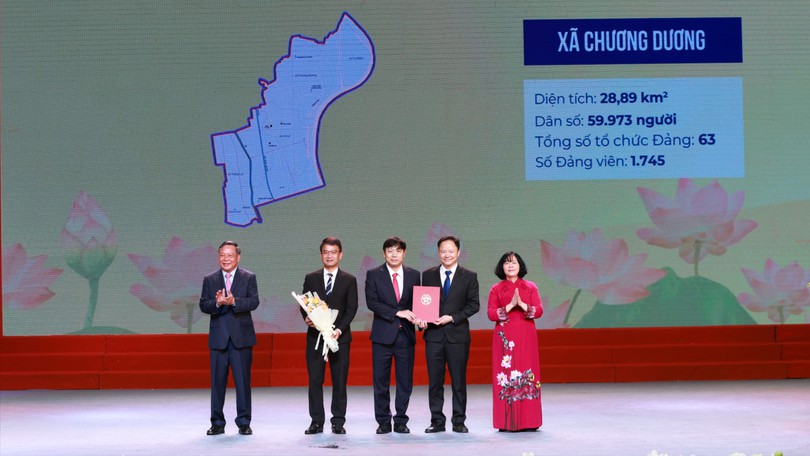Xã Chương Dương: Những thông tin chi tiết sau sắp xếp