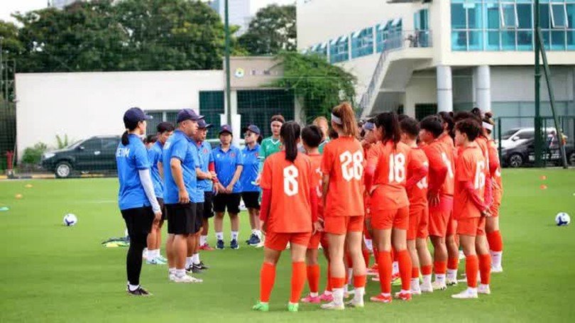 U20 nữ Việt Nam sẵn sàng cho chuyến tập huấn Nhật Bản