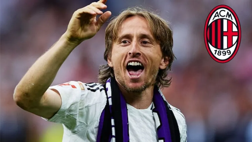 Luka Modric chính thức gia nhập AC Milan
