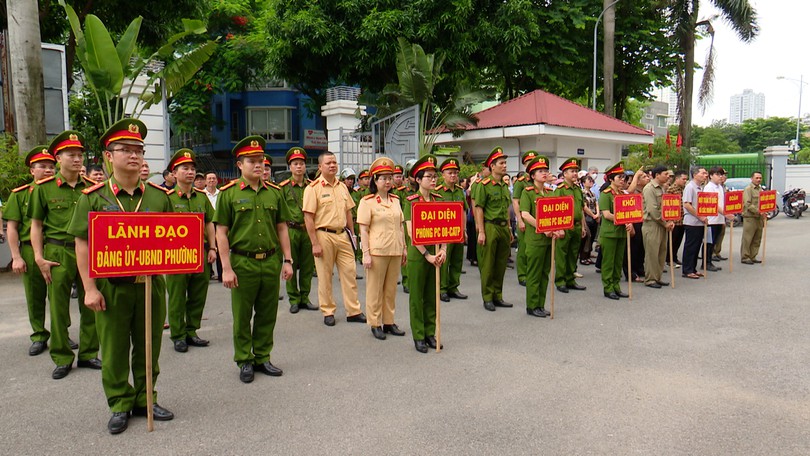 Công an cơ sở tập trung giải quyết trật tự đô thị