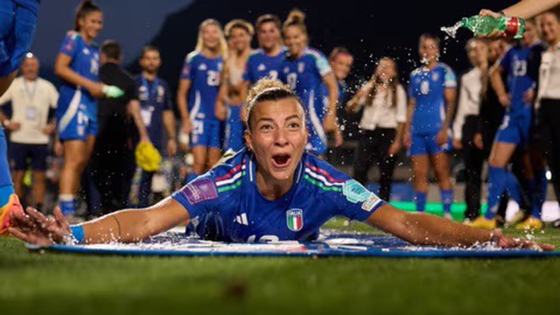 Đội tuyển nữ Italia góp mặt tại vòng knock out