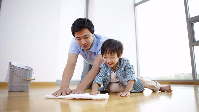 Giúp trẻ yêu thích làm việc nhà