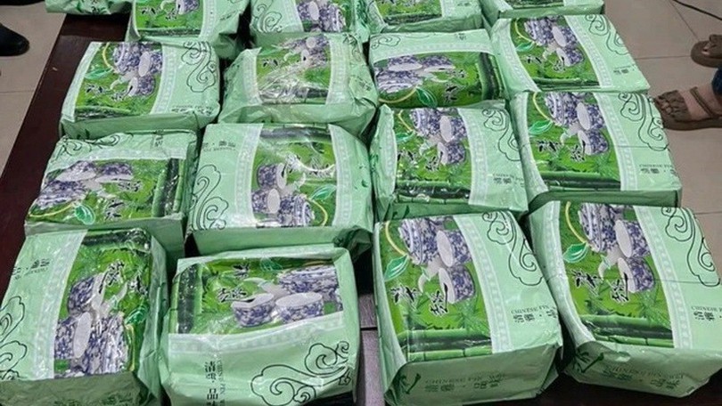Phá đường dây ma túy xuyên quốc gia, thu 60 bánh heroin