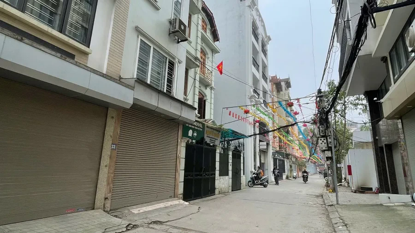 Giá nhà trong ngõ ở Hà Nội hạ nhiệt