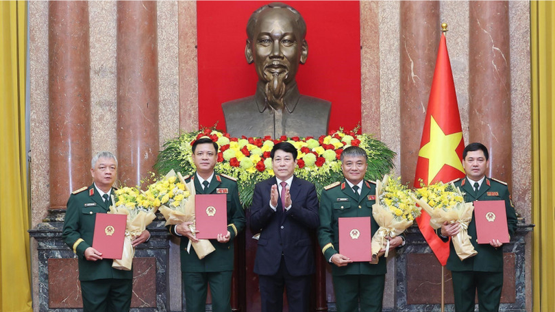 Thăng quân hàm Đại tướng, Thượng tướng cho sỹ quan Quân đội, Công an
