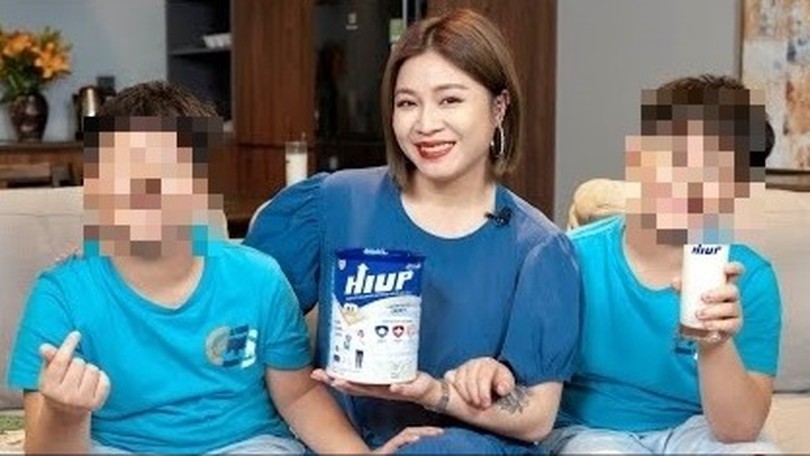 MC Hoàng Linh bị phạt 107,5 triệu đồng vì quảng cáo sữa giả