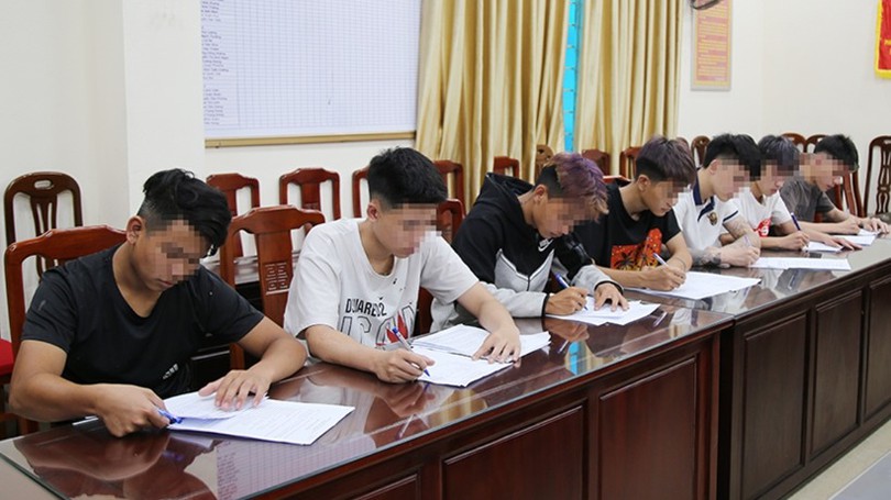 CATP điều tra nhóm thanh, thiếu niên cướp tài sản