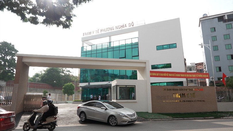Phường Nghĩa Đô đưa vào hoạt động trạm y tế rộng 1.750m²