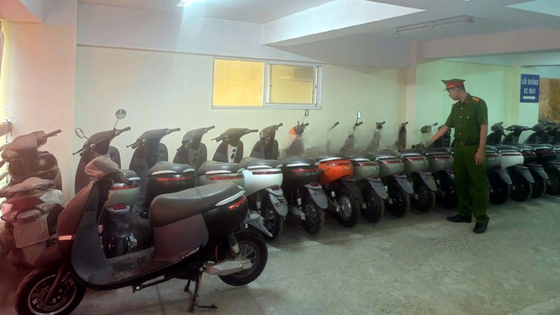 Thủ đoạn tinh vi của đường dây sản xuất xe máy điện giả