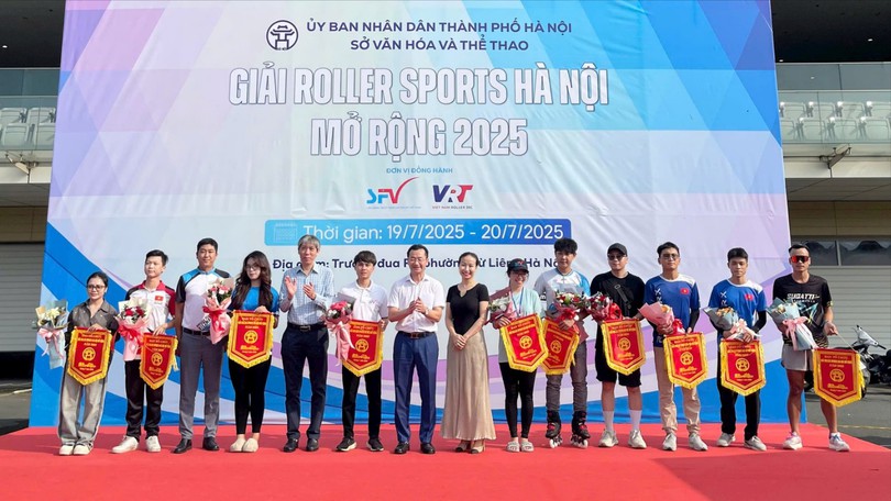 Khởi tranh giải Roller Sports Hà Nội mở rộng 2025
