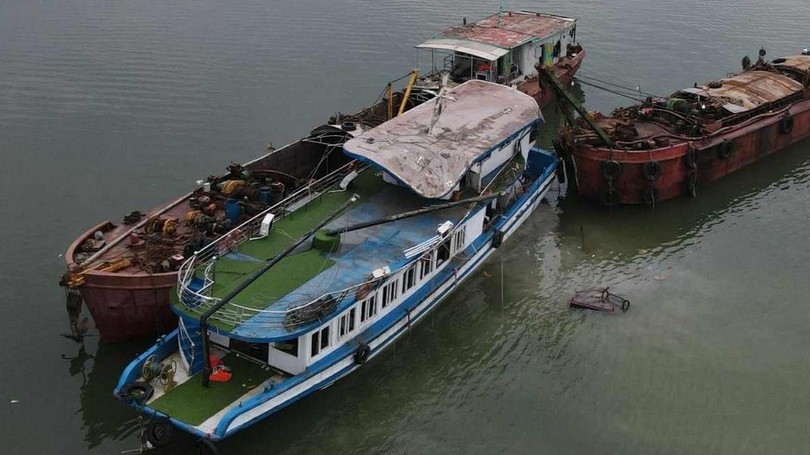 Tàu Vịnh Xanh 58 không có thiết kế tốt, dễ lật?