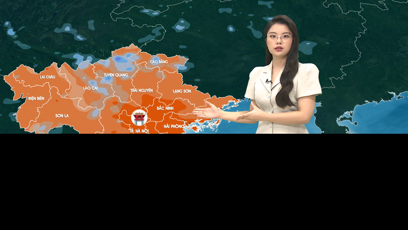 Dự báo thời tiết trưa | 23/07/2025