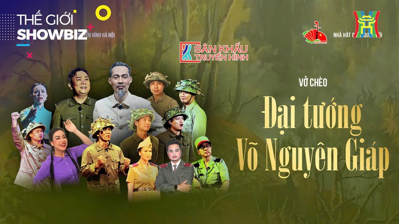 Tái hiện hình ảnh Đại tướng Võ Nguyên Giáp trên sân khấu chèo | Thế giới Showbiz | 23/07/2025