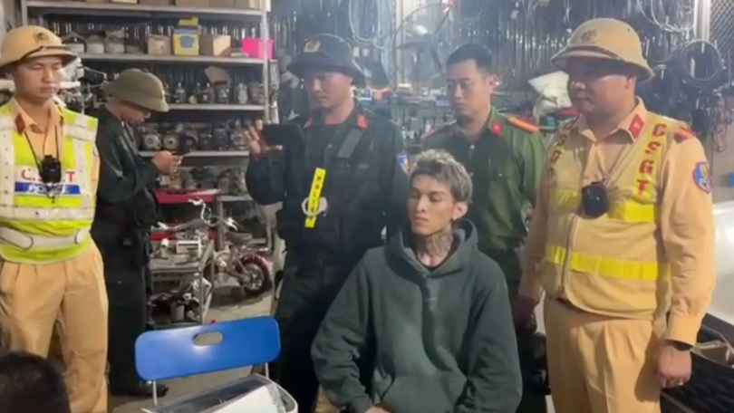 Rapper Bình Gold dương tính ma túy khi lái xe