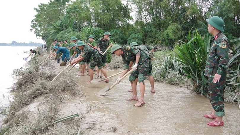 Thanh Hóa khẩn trương tiêu úng, chống ngập sau bão
