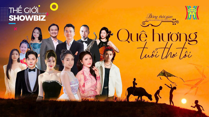 'Dòng thời gian' trở lại với đêm nhạc 'Quê hương tuổi thơ tôi' | Thế giới Showbiz | 25/07/2025