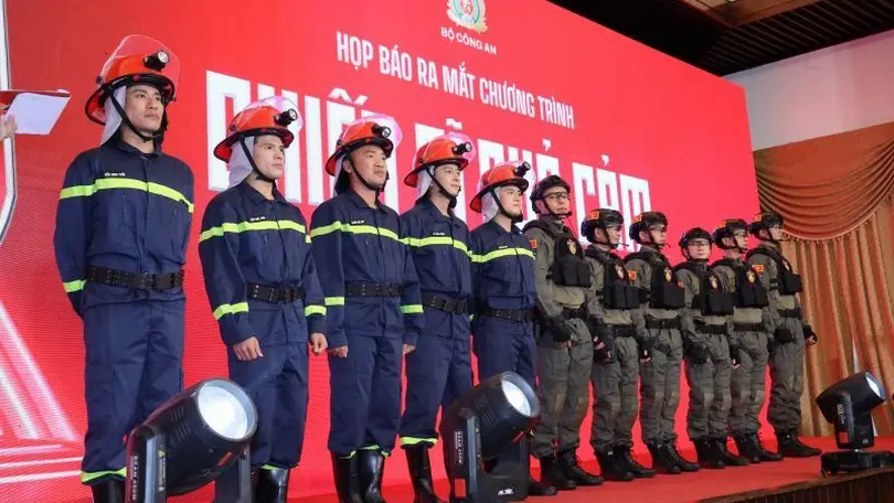Hành trình tôn vinh lực lượng công an nhân dân