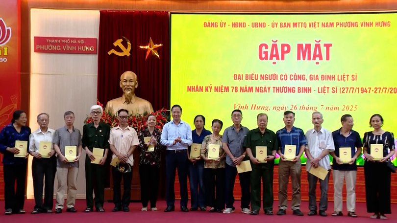 Chăm sóc người có công là nhiệm vụ quan trọng