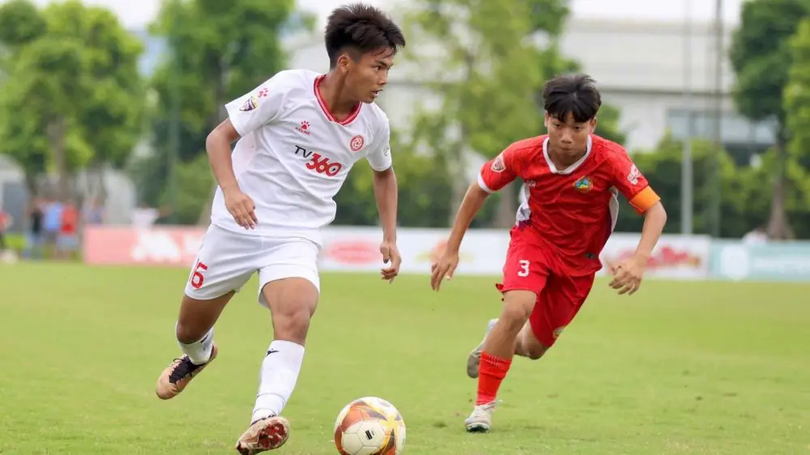 Năm đội bóng đầu tiên vào tứ kết Giải U15 Quốc gia