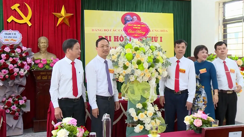 Ứng Hoà hoàn thành đại hội chi, đảng bộ cơ sở