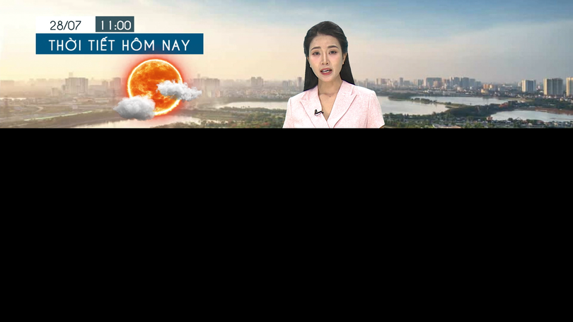 Dự báo thời tiết tối | 28/07/2025