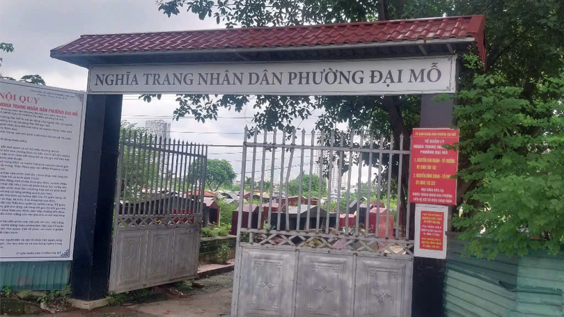 Xây mộ giả trong nghĩa trang để bán trục lợi