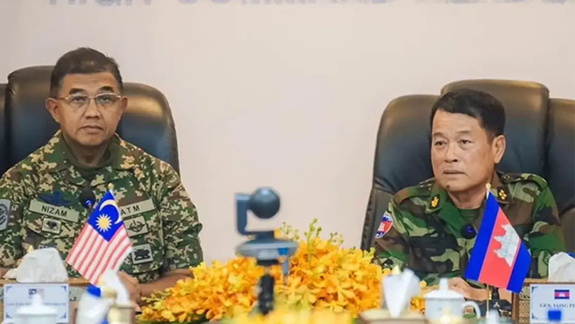 Malaysia triển khai nhóm giám sát lệnh ngừng bắn Campuchia-Thái Lan