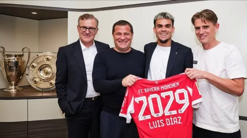 Luis Diaz ra mắt tại CLB Bayern Munich