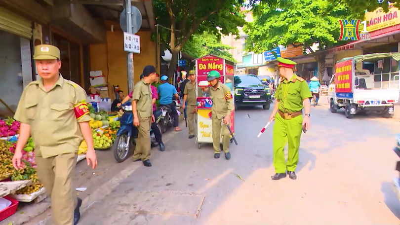 Xử lý tình trạng vi phạm trật tự đô thị | Chính quyền đô thị | 01/08/2025