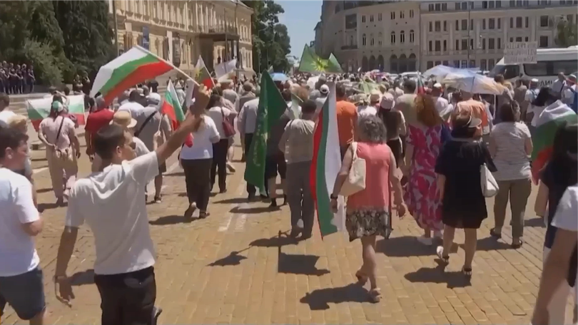 Biểu tình phản đối gia nhập khu vực đồng euro tại Bulgaria