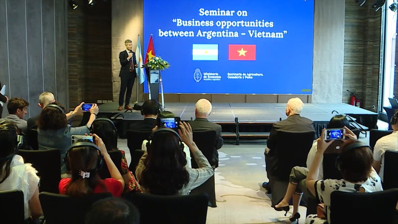 Thúc đẩy hợp tác nông sản Việt Nam- Argentina | Thủ đô và thế giới | 05/07/2025