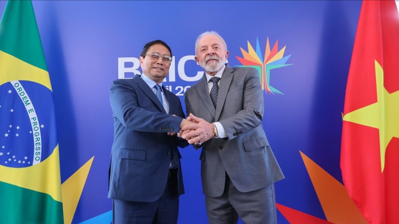 Thủ tướng Phạm Minh Chính hội đàm với Tổng thống Brazil