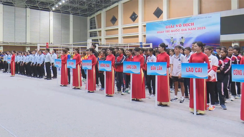 Khai mạc giải vô địch Muay trẻ quốc gia 2025