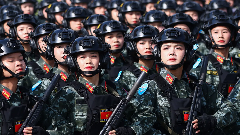 Những giọt mồ hôi và quyết tâm nơi thao trường A80