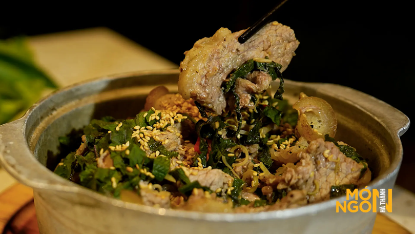 Bò tơ xông hơi