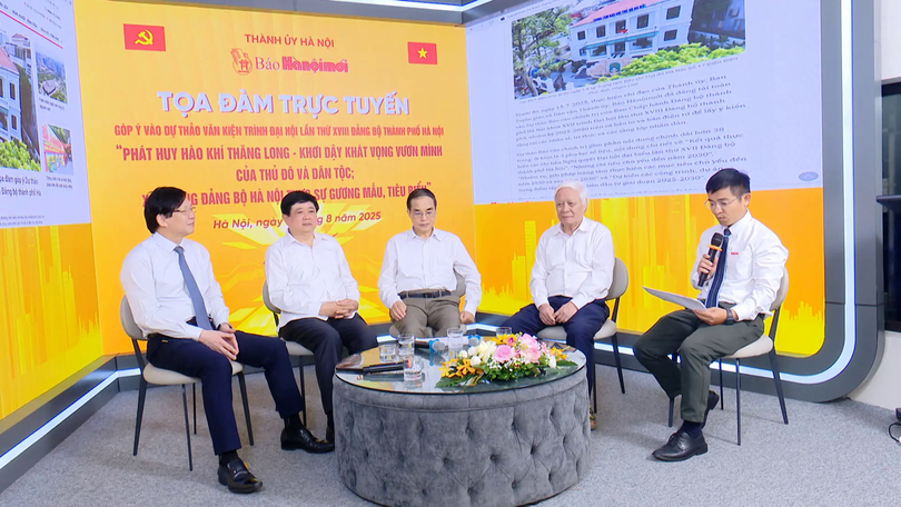 Góp ý dự thảo báo cáo chính trị Đảng bộ Hà Nội