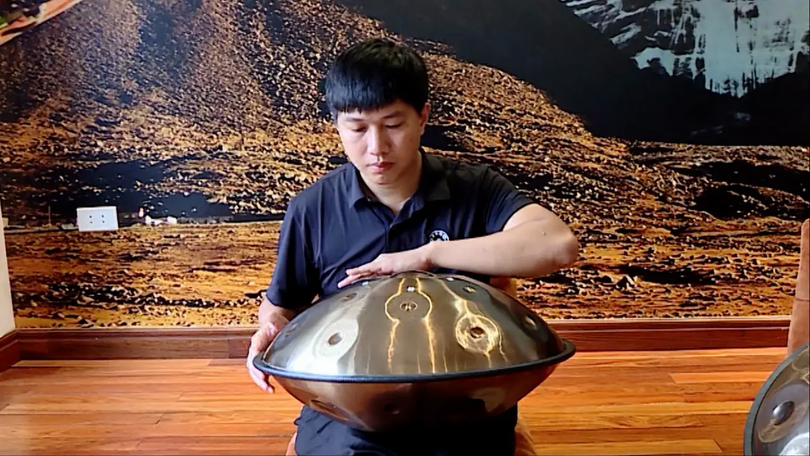 Khám phá âm thanh độc đáo từ trống handpan