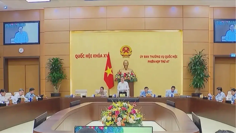 Phiên họp 48 UBTV Quốc hội sẽ khai mạc vào 11/8